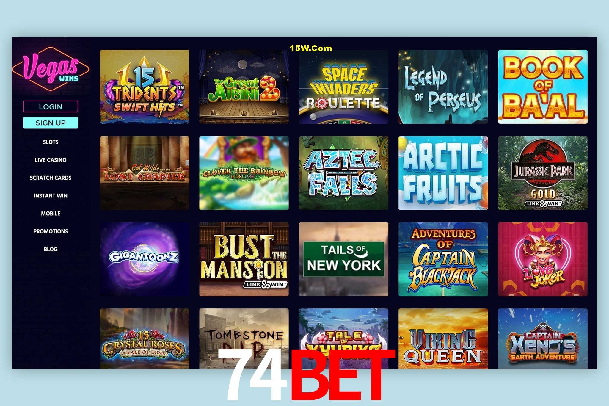Bonus Features 74Bet